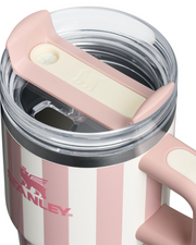 Stanley 20 oz. Quencher H2.0 FlowState Tumbler - Oasis Collection in Peach Whip Cabana Gloss