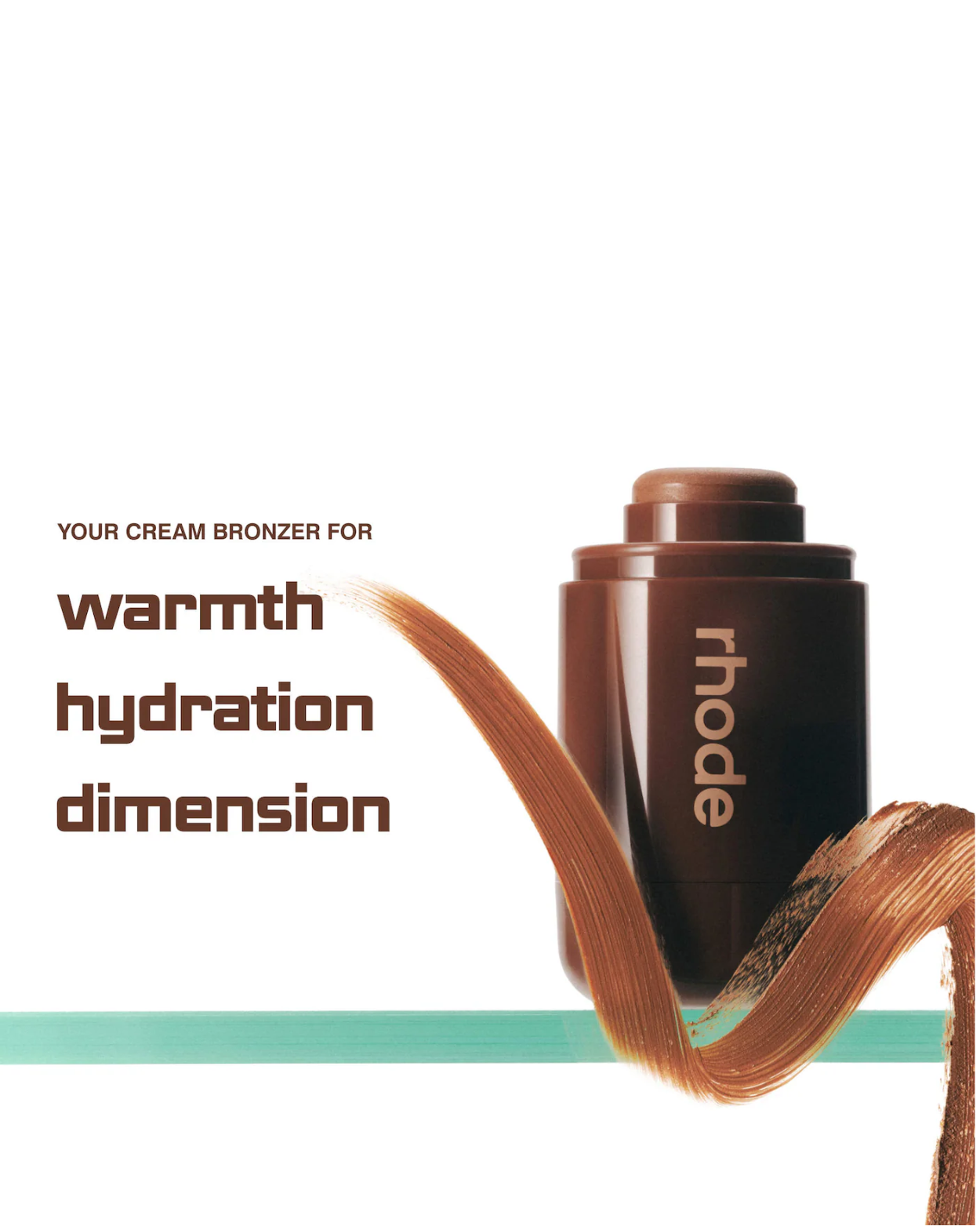 (Incoming Stock: ETA 30 Days) rhode  Pocket Bronze Long-Wearing Cream Bronzer