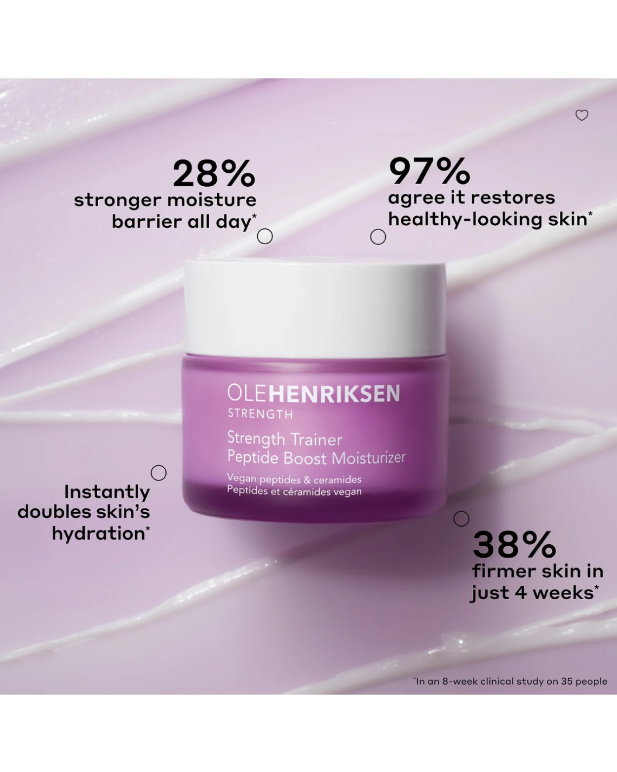 OLEHENRIKSEN Strength Trainer Peptide Boost Moisturizer Size 7ml