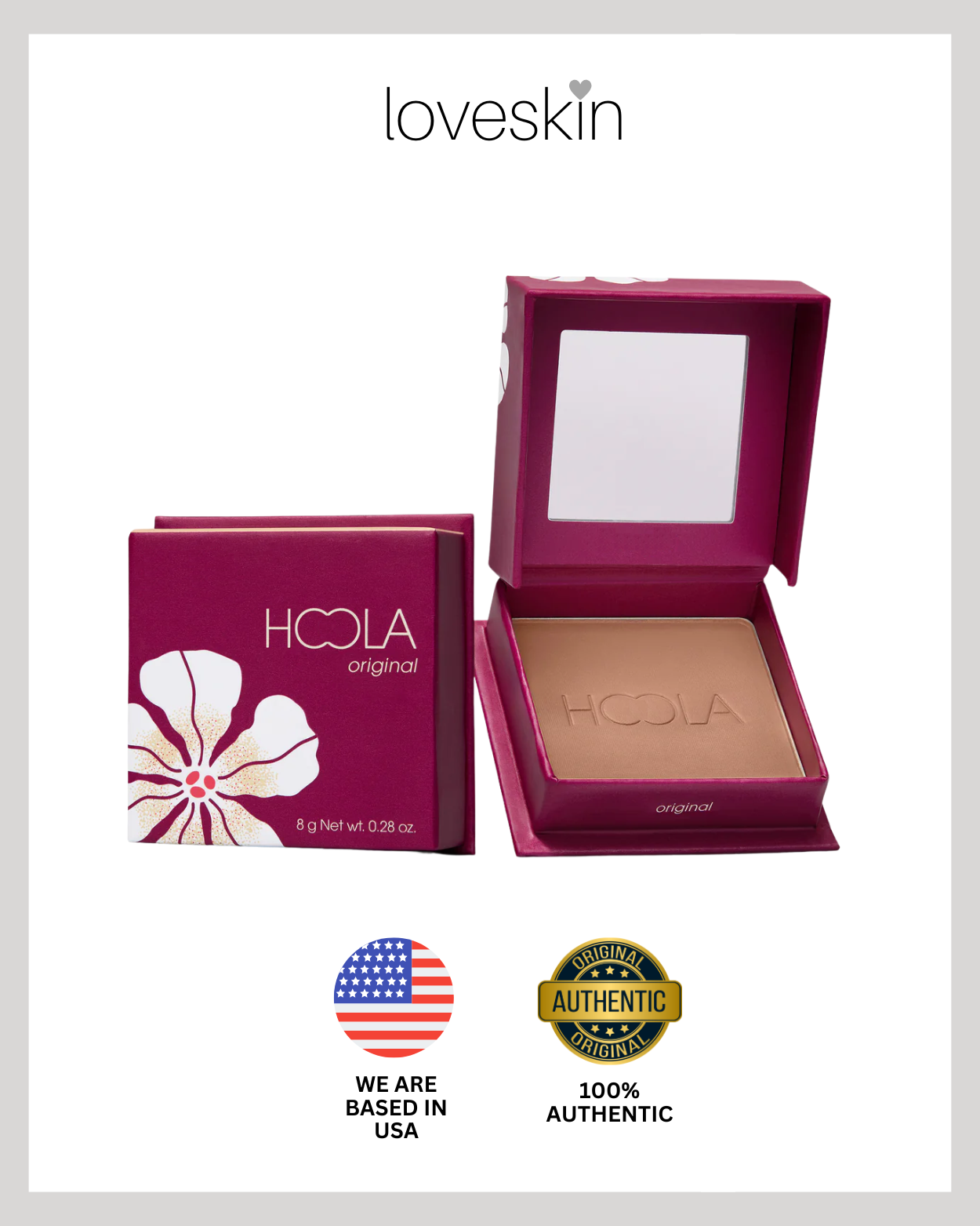Been fit Holla Matte Bronzer 8 g Net wt. 0.28oz