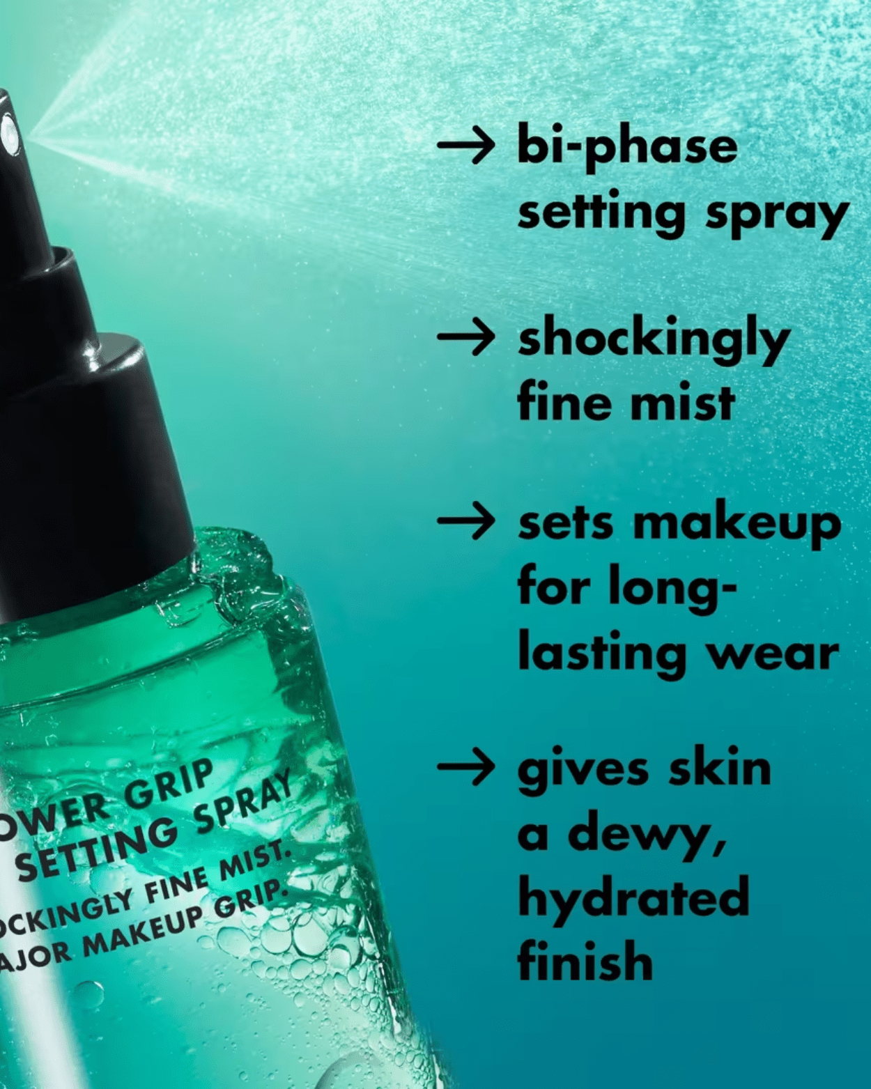 e.l.f. Cosmetics Power Grip Dewy Setting Spray (Size: 2.7oz/80ml)