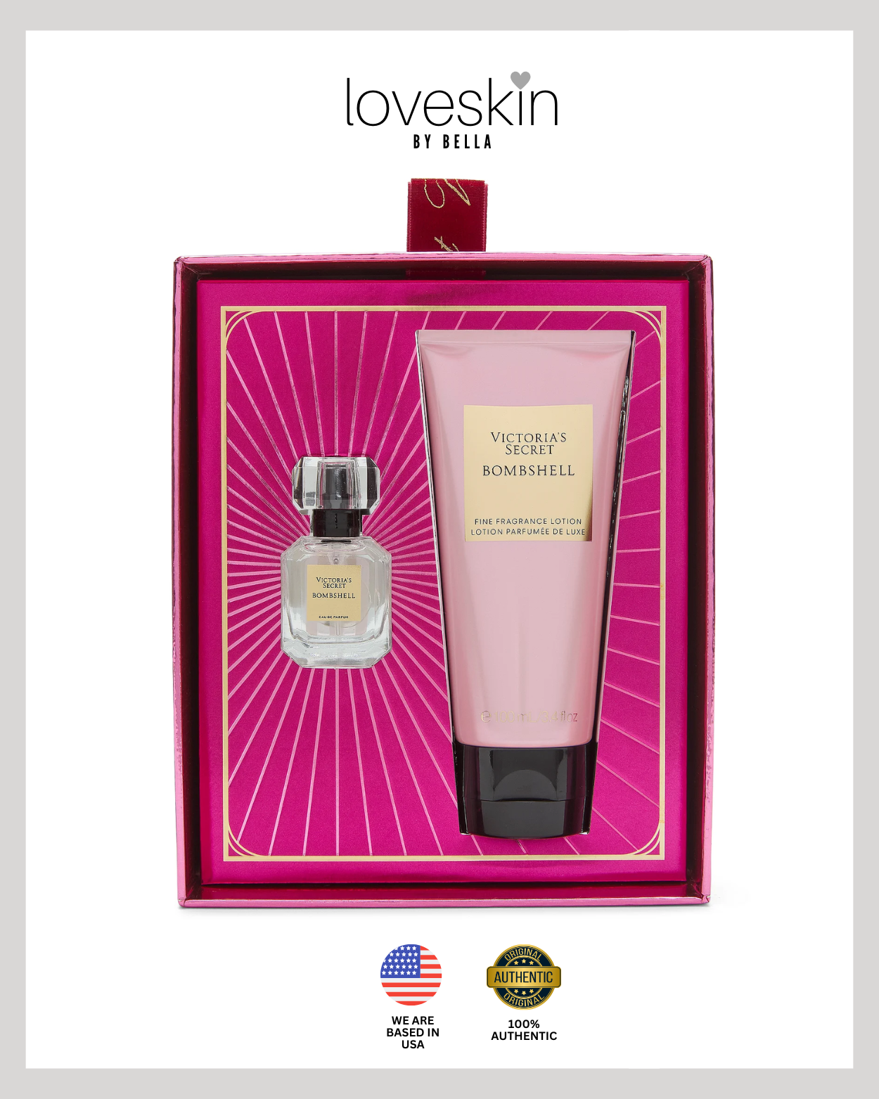 VS Bombshell 2-Piece Mini Eau de Parfum & Lotion Gift Set