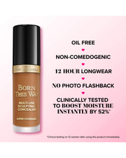 Too Faced  Born This Way Super Coverage Multi-Use Concealer with Hyaluronic Acid (Size: 13.5ml)