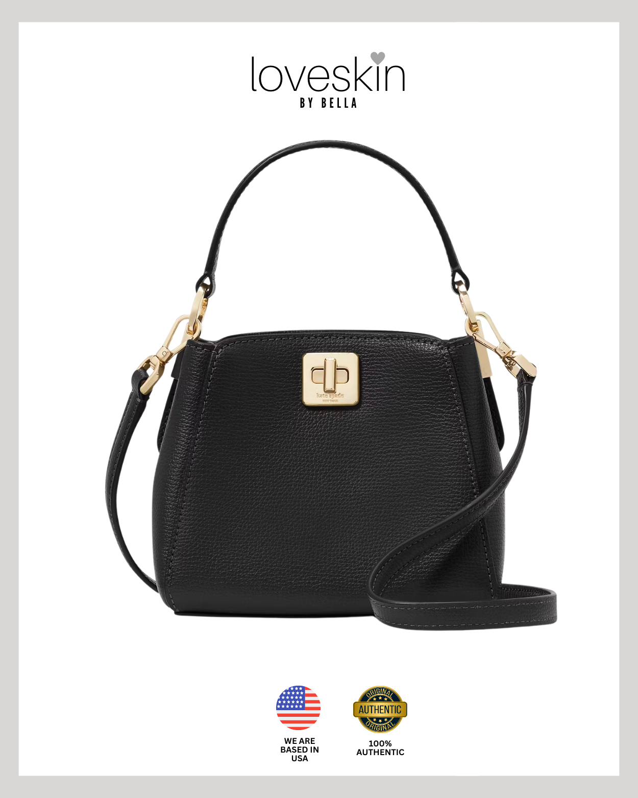 [100% Authentic ✅ or Money Back Guaranteed] Phoebe Mini Top Handle Crossbody (KI924)