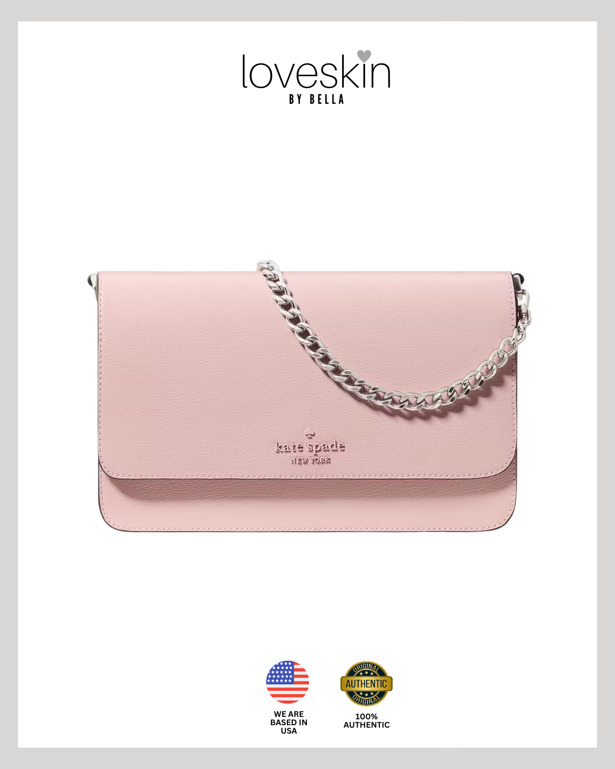 [100% Authentic ✅ or Money Back Guaranteed] Madison Textured Patent Leather Willow Medium Convertible Crossbody (KN238)