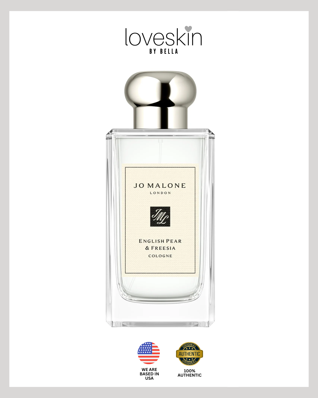 [Incoming Stock: ETA 30 Days] Jo Malone London  English Pear & Freesia Cologne with Rose (Size: 100 ml)