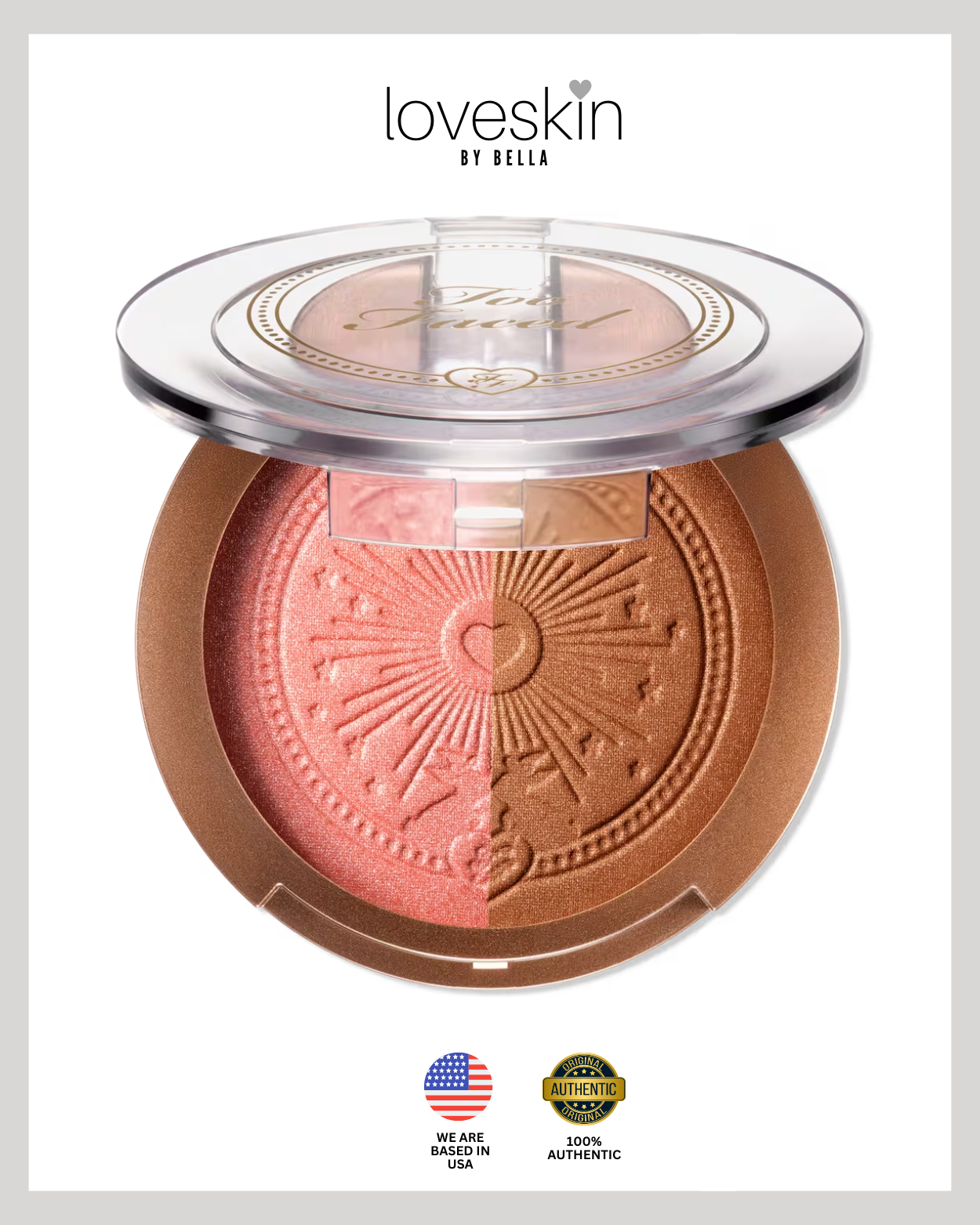 Too Faced Sun Bunny Blushing Bronzer | Code: Strawberry Bunny