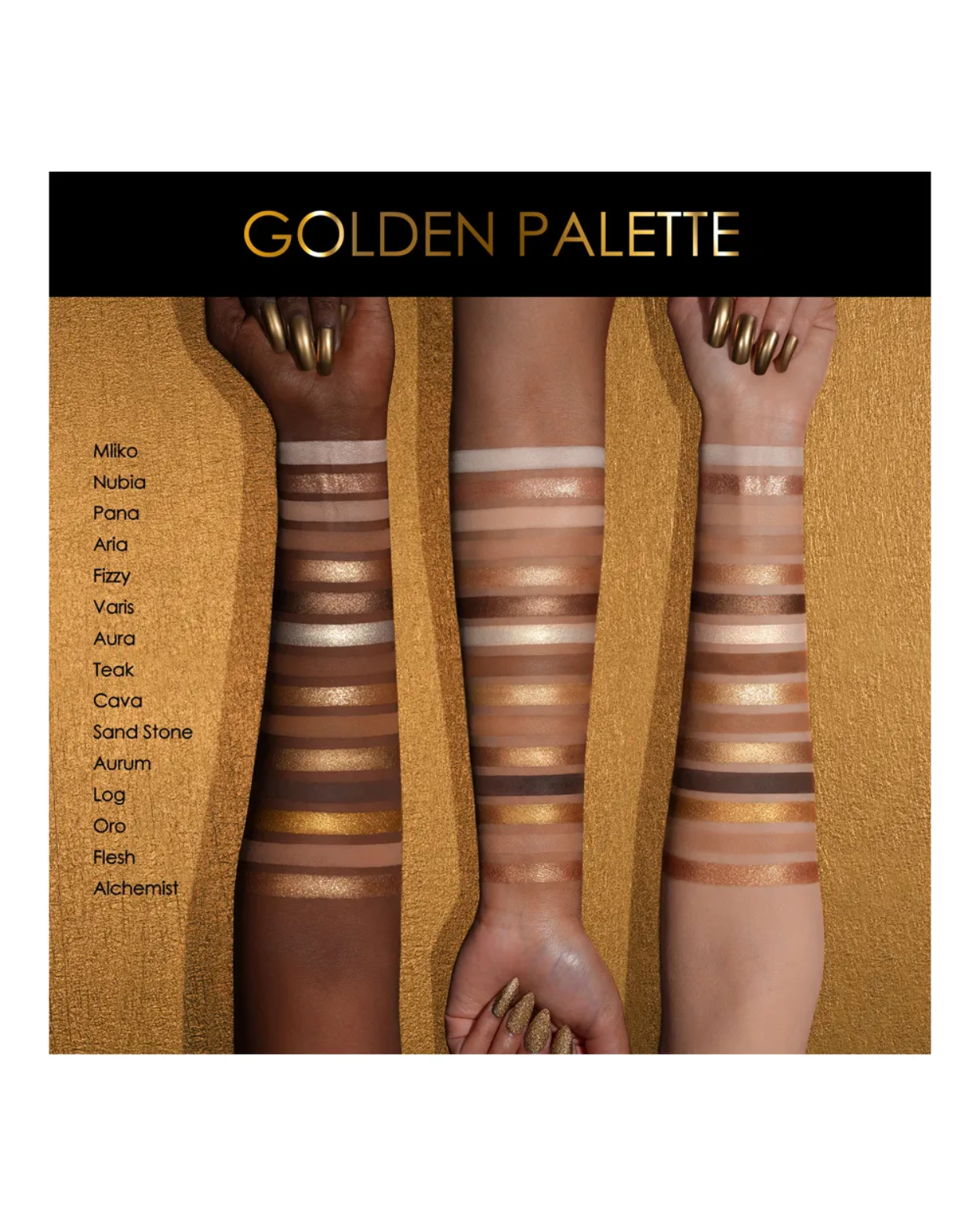 Natasha Denona Golden Eyeshadow • 18.9g