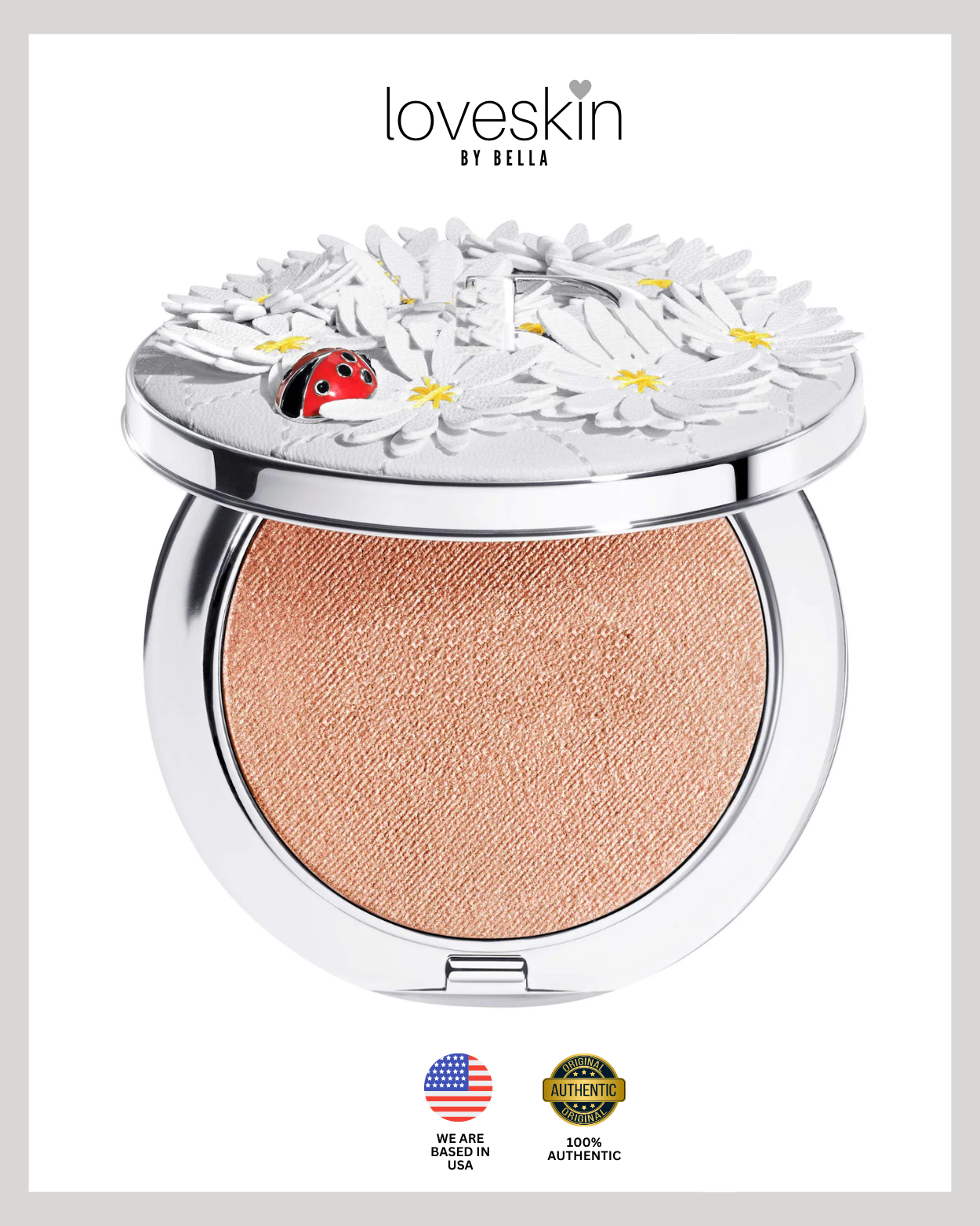DOOR Limited Edition Forever Glow Luminizer Highlighter in 003 Sun-Kissed