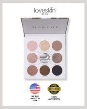 Morphe Rich & Foiled Going Platinum Eyeshadow Palette
