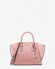[100% Authentic ✅ or Money Back Guaranteed] Avril Small Pebbled Leather Satchel (35F4G4VS1L)