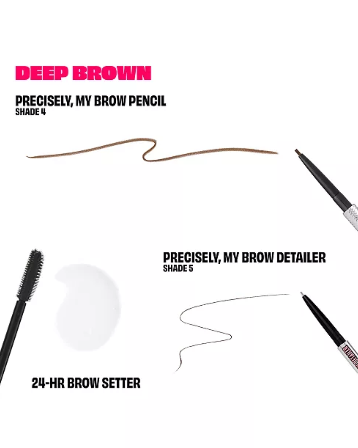 Benefit Cosmetics 3-Pc. All Brow't That Cheddar Brow Hero Set - Deep Brown