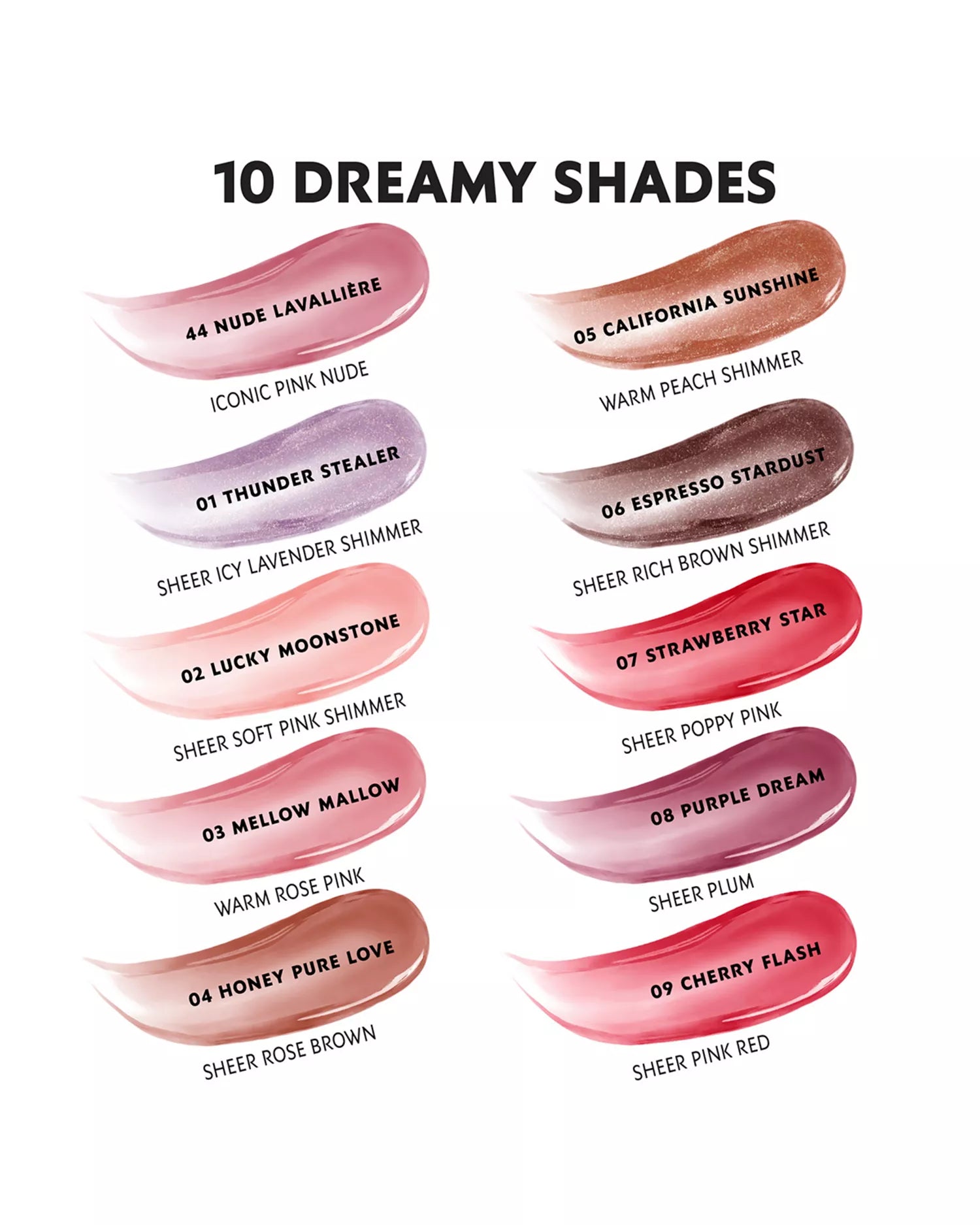[Pre Order: ETA 4-8 Weeks]  Loveshine Plumping Lip Oil Gloss with Hyaluronic Acid
