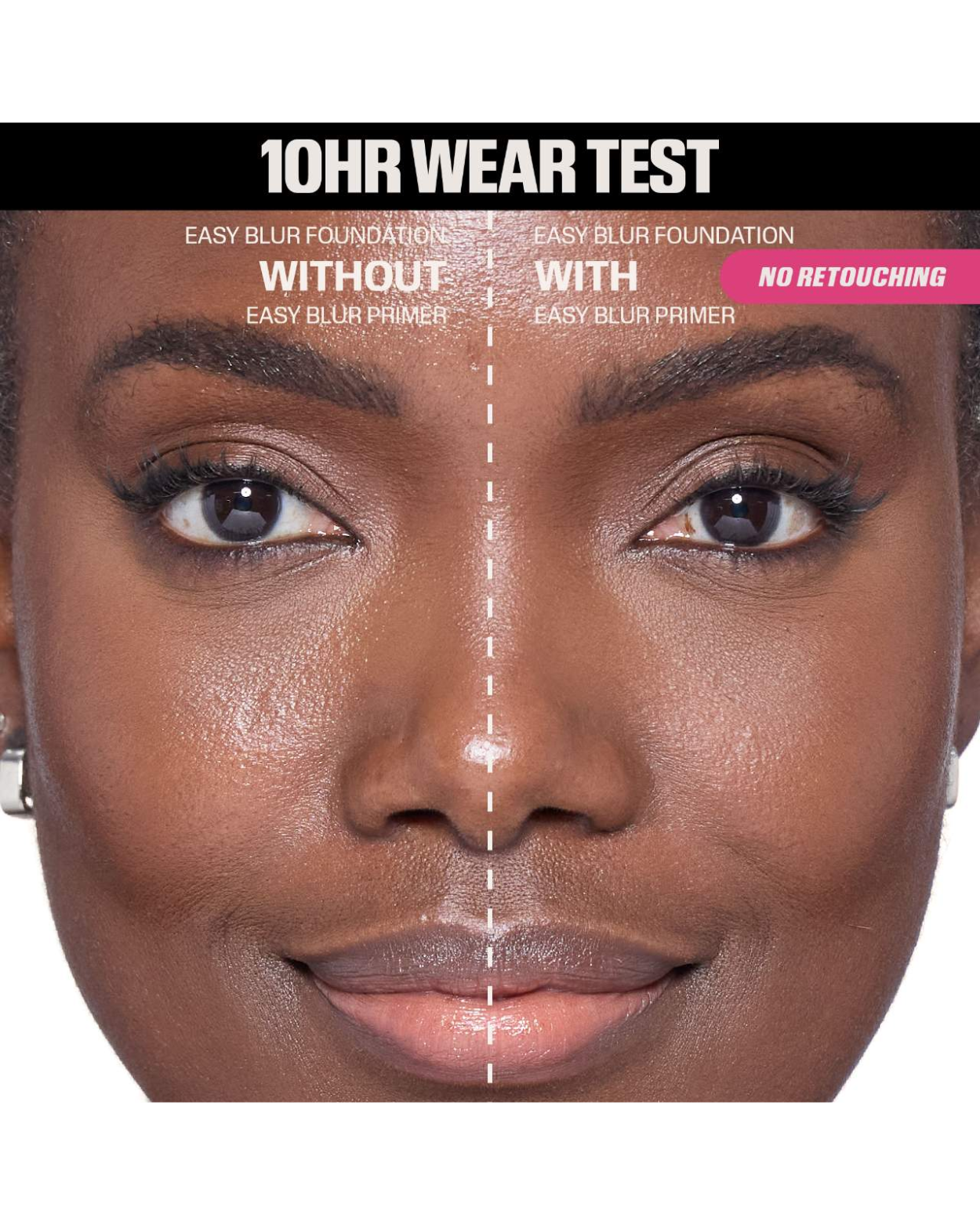 HUDA BEAUTY  Easy Blur Silicone-Free Smoothing & Pore-Minimizing Primer Size 1 oz / 30 ml