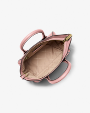 [100% Authentic ✅ or Money Back Guaranteed] Avril Small Pebbled Leather Satchel (35F4G4VS1L)
