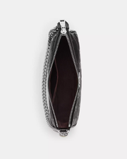 [100% Authentic ✅ or Money Back Guaranteed] Nolita 19 In Signature Leather With Heart Charm in Pebbled leather/Gold/Black (CDY97)