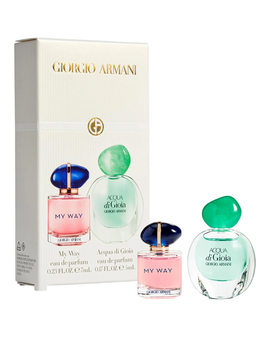 Armani Beauty Mini My Way & Acqua di Gioia Perfume Duo