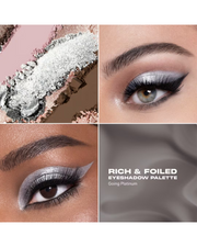 Morphe Rich & Foiled Going Platinum Eyeshadow Palette
