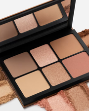 Smashbox Cali Contour Blush, Highlighter, & Bronzer Face Palette | Code: Light/Medium