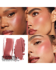 PATRICK TA  Mini Must-Have Major Headlines Double-Take Crème & Powder Blush Duo Set