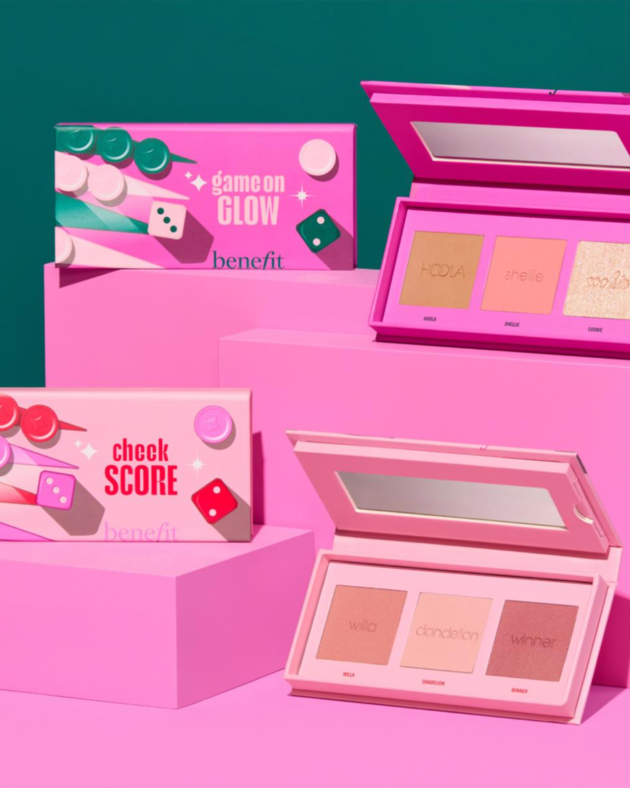 Benefit Cosmetics Game On Glow Blush & Highlighter Palette