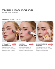 Morphe Cheek Thrills Multi-Finish Face Trio