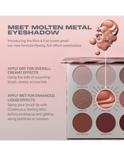 Morphe Rich & Foiled Rose to Fame Eyeshadow Palette