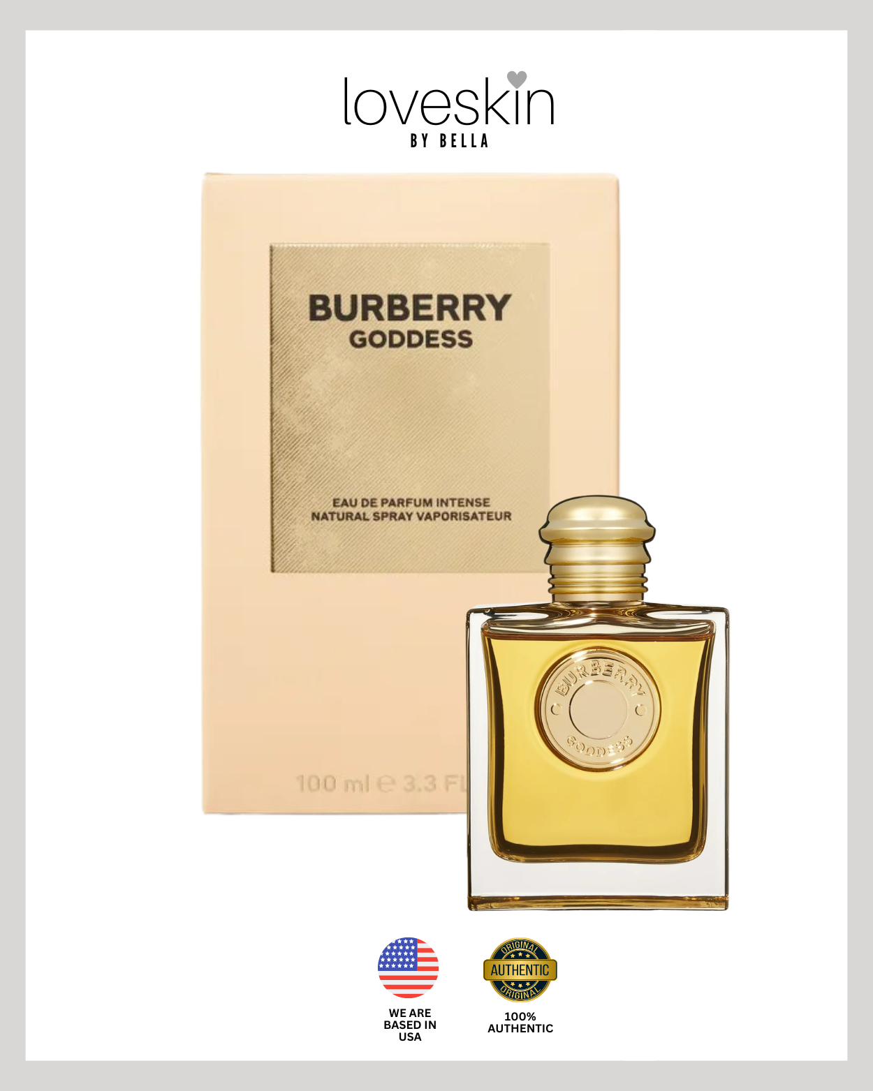 B U R B E R R Y Beauty Goddess Eau De Parfum Intense (Size:100ml)