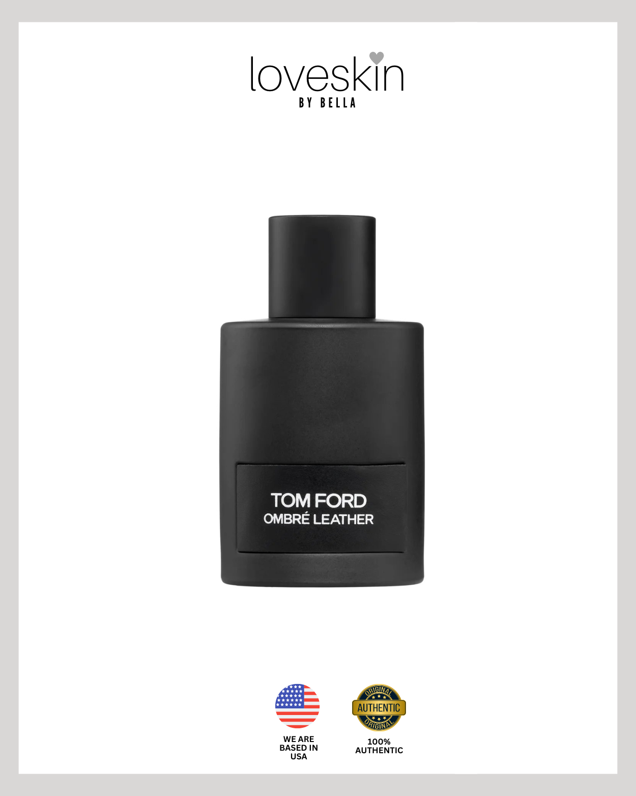 (Incoming Stock: ETA 30 Days) Tom Ford Beauty Ombré Leather Eau De Parfum (Szie: 100ml)