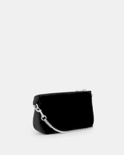 [100% Authentic ✅ or Money Back Guaranteed] Nolita 19 In Signature Leather With Heart Charm in Pebbled leather/Gold/Black (CDY97)