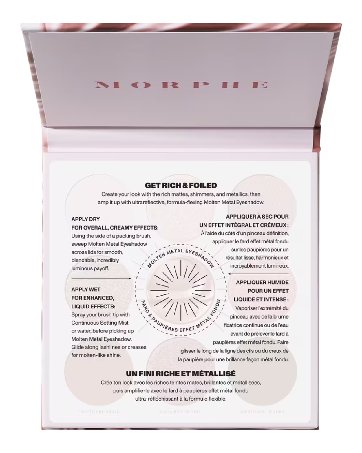 Morphe Rich & Foiled Rose to Fame Eyeshadow Palette