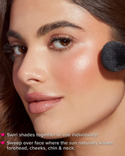 Too Faced Sun Bunny Blushing Bronzer | Code: Strawberry Bunny