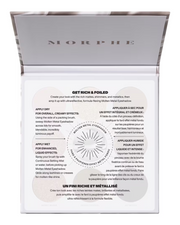 Morphe Rich & Foiled Going Platinum Eyeshadow Palette