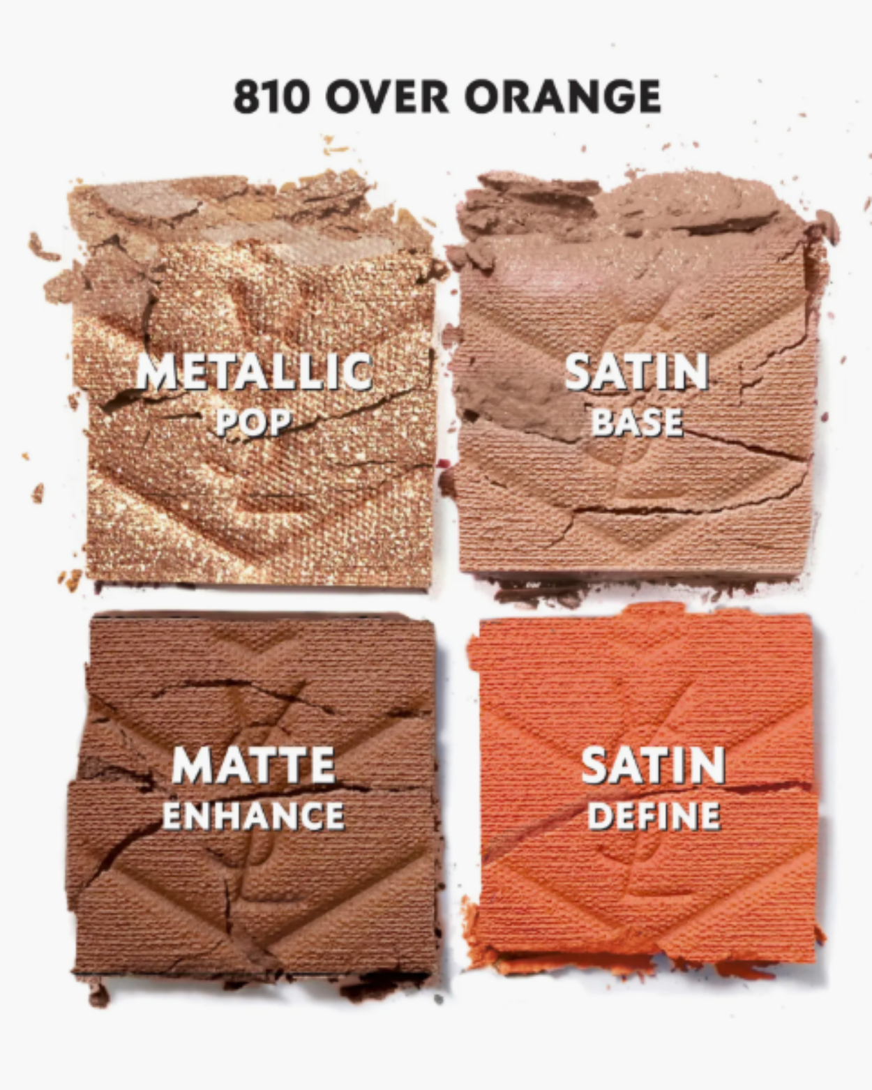 (Incoming Stock: ETA 30 Days) Couture Mini Clutch Luxury Eyeshadow Palette | Code: Over Orange
