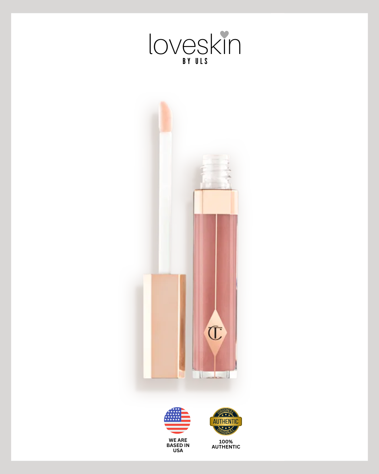 Charlotte Tilbury Lip Lustre Pillow Talk | Shade Pillow Talk | (Size: 3.5ml)