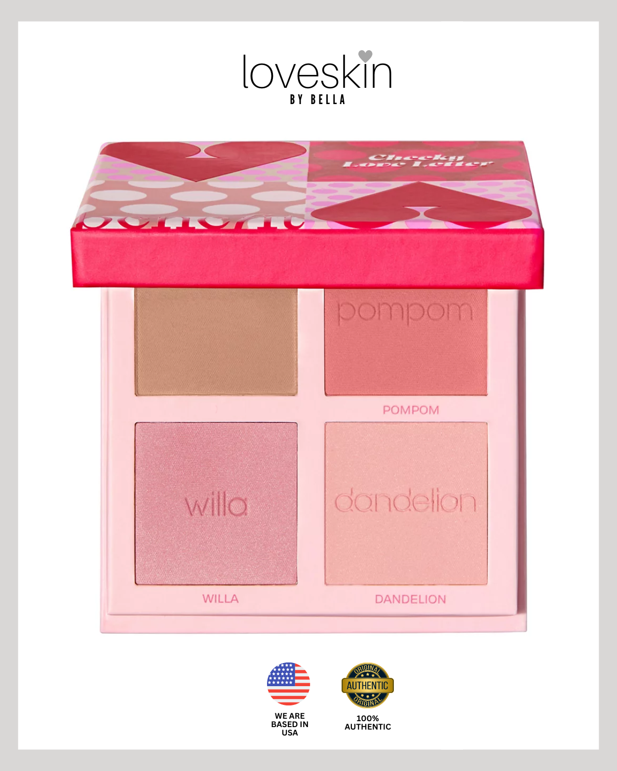 Benefit Cosmetics Cheeky Love Letter Face Palette