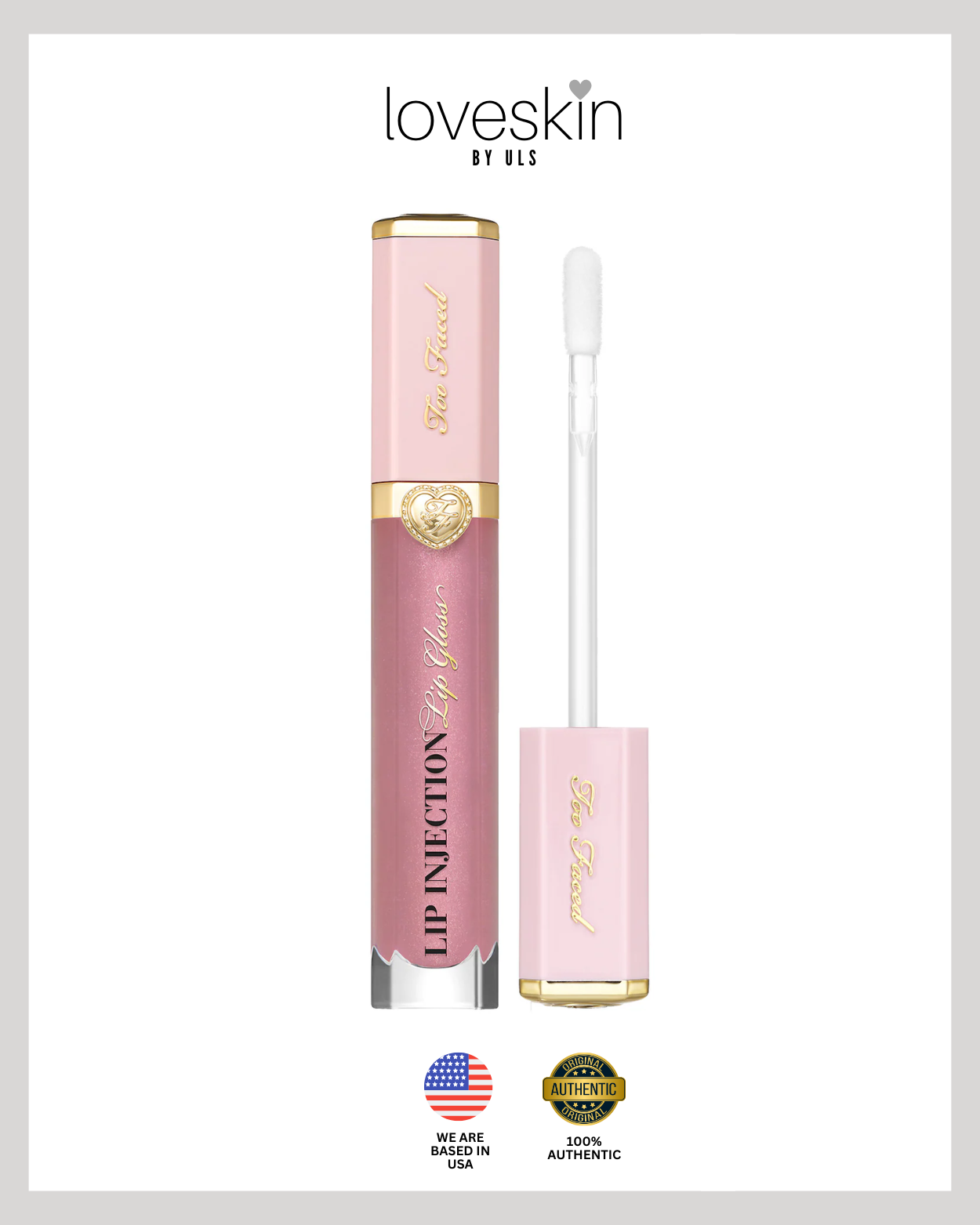Too Faced  Lip Injection Power Plumping Hydrating Lip Gloss (Size 0.22 oz/ 6.5 mL)