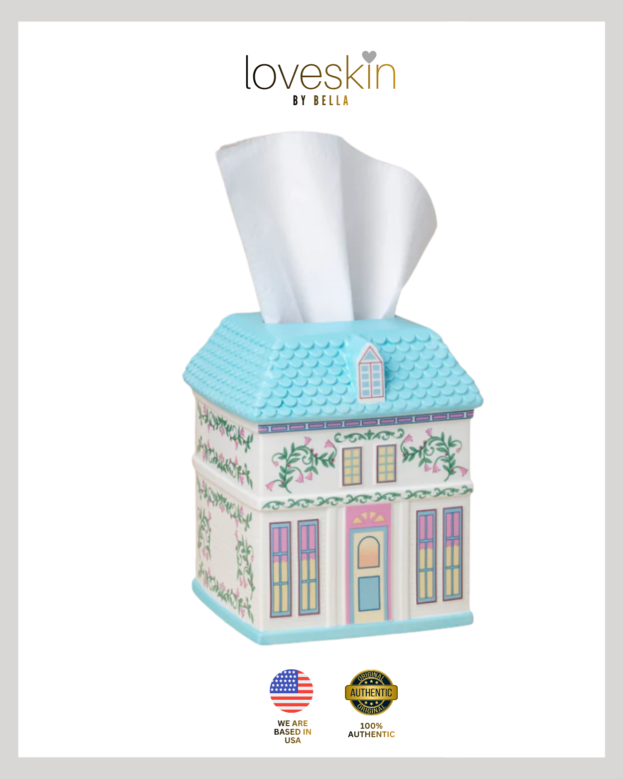 (Incoming Stock: ETA 30 Days) Lenox Spice Village Tissue Box Holder