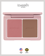 Westman Atelier Baby Cheeks + Face Trace Sculpting Powder Duo 31