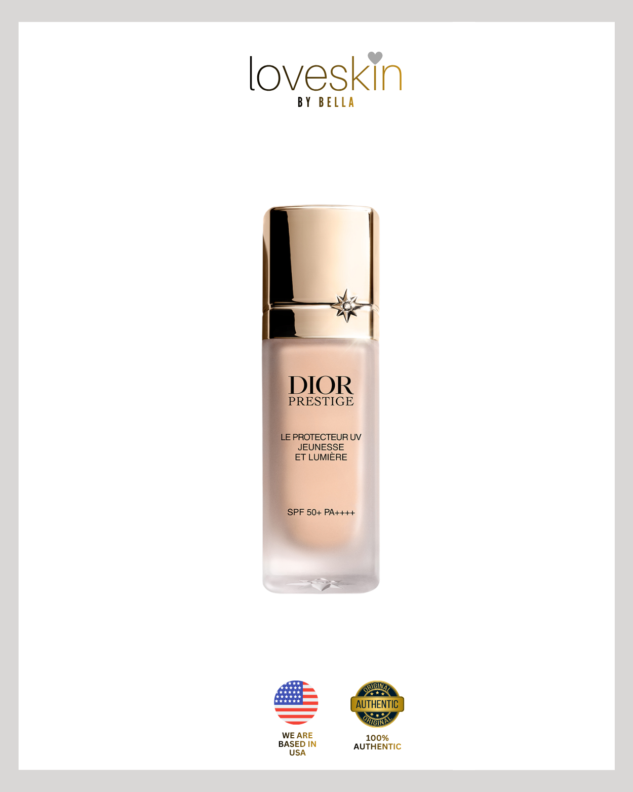 Dior Prestige Le Protecteur UV Jeunesse et Lumière SPF 50+ PA++++
