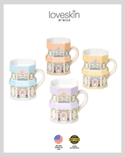 Lenox Spice Village Mugs, Set of 4
