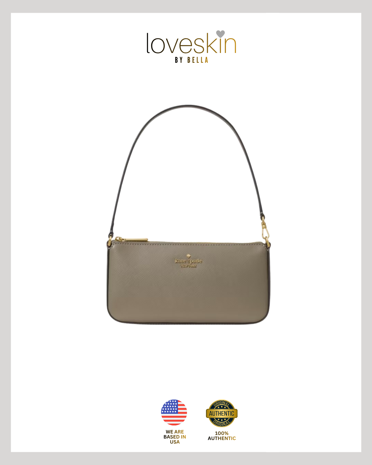 KS Gemini Mini Bag in Oyster Shell (KO110)