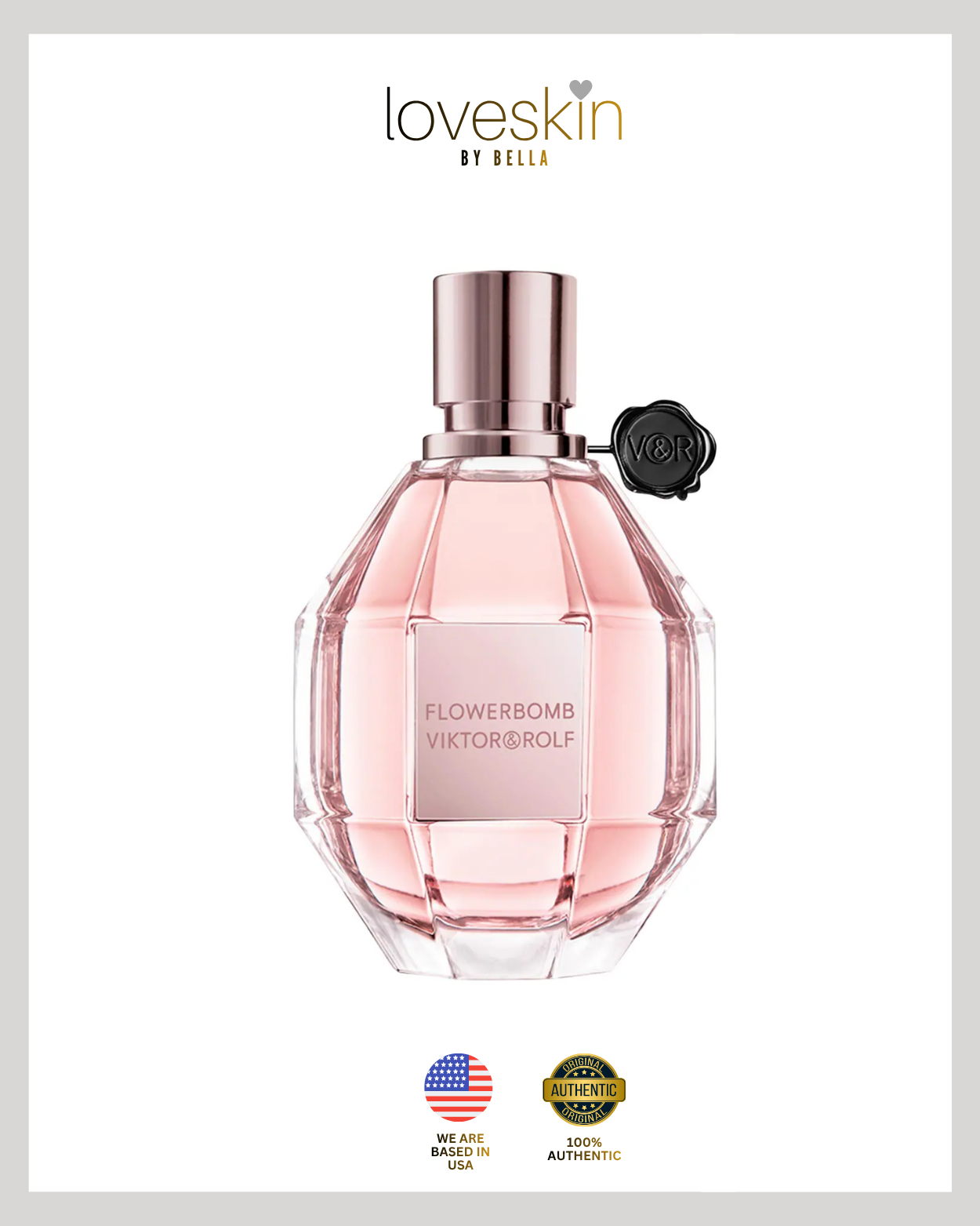 Viktor&Rolf Flowerbomb Eau de Parfum with Vanilla & Jasmine (Size: 100 ml)
