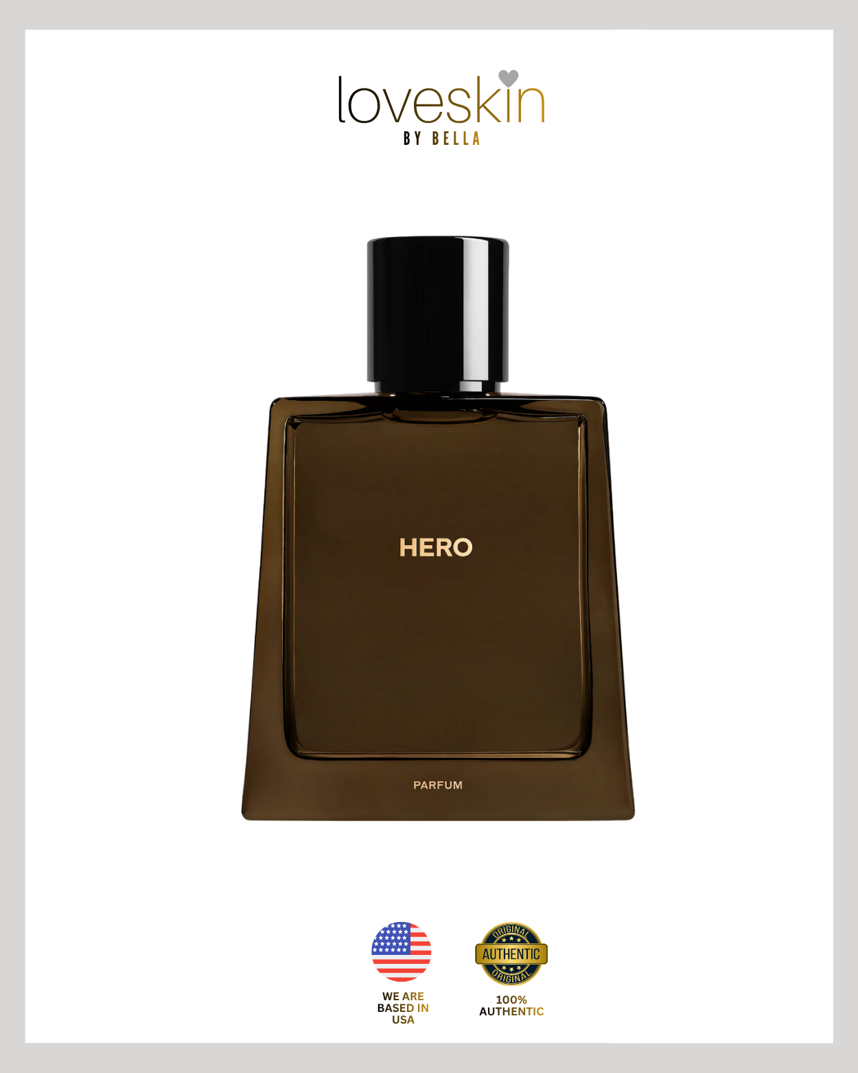 BRUBERRY Hero Eau de Parfum with Pine & Cedarwood (Size: 100ML)
