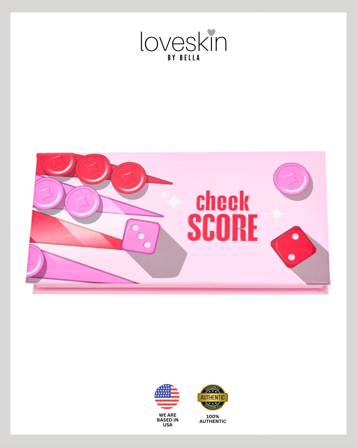 Been fit Cosmetics Cheekscore Blush Trio Palet te