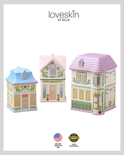 Lenox Spice Village House Canisters, Set of 3