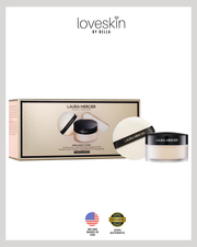 Laura Mercier  Indulgent Icons Translucent Loose Powder & Velour Puff Duo Gift Set