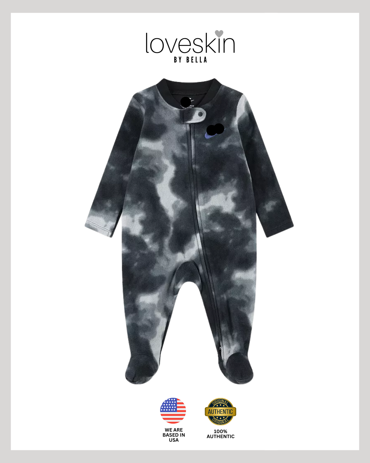 Baby Boy Futurastorm Footed Coveralls
