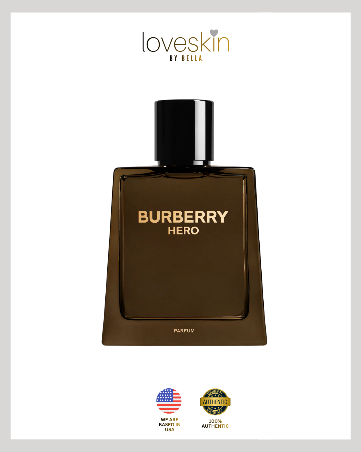 BURBERRY Hero Eau de Parfum with Pine & Cedarwood (Size: 100ML)