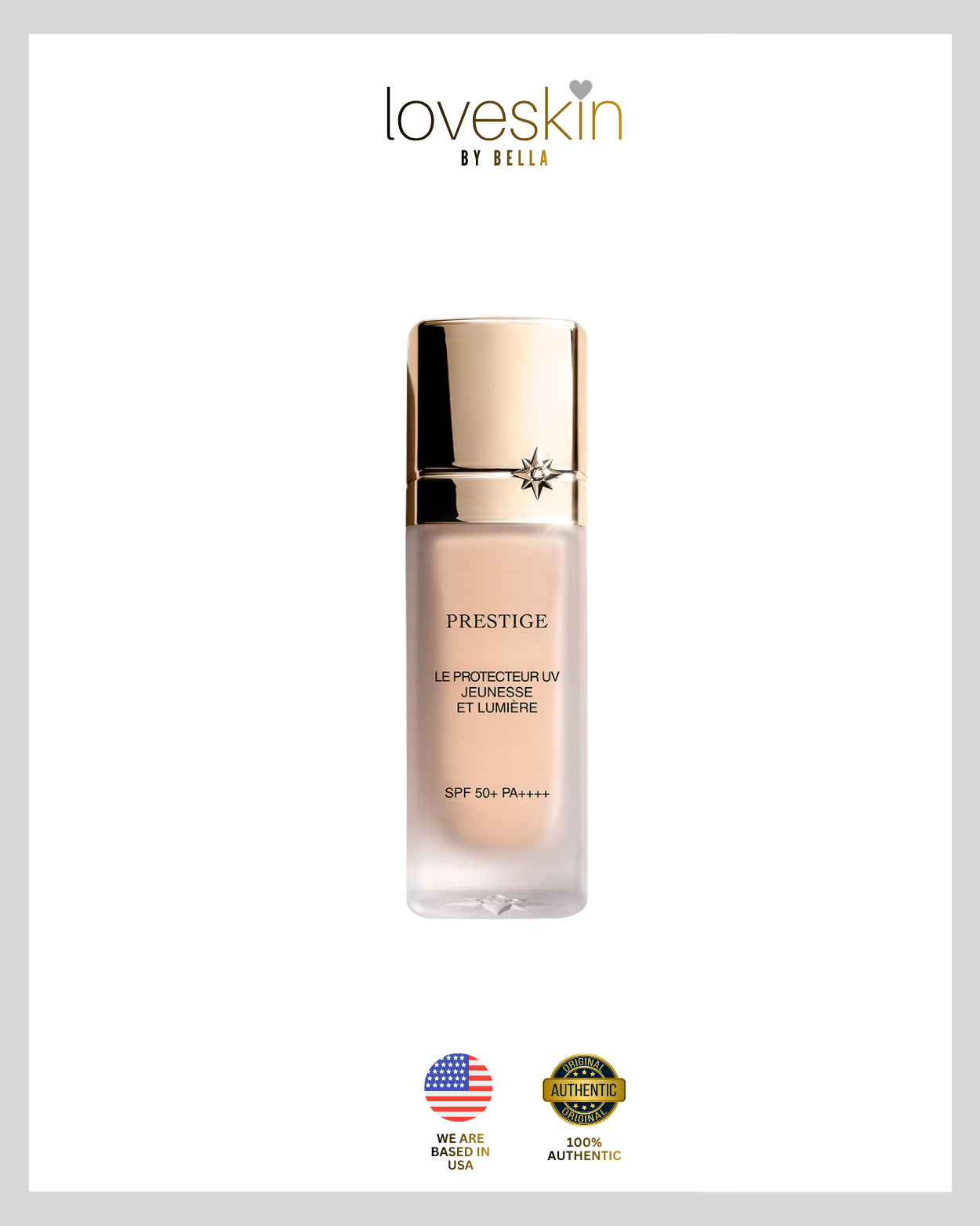 Door Prestige UV Protector for Youth and Radiance SPF 50+ PA++++